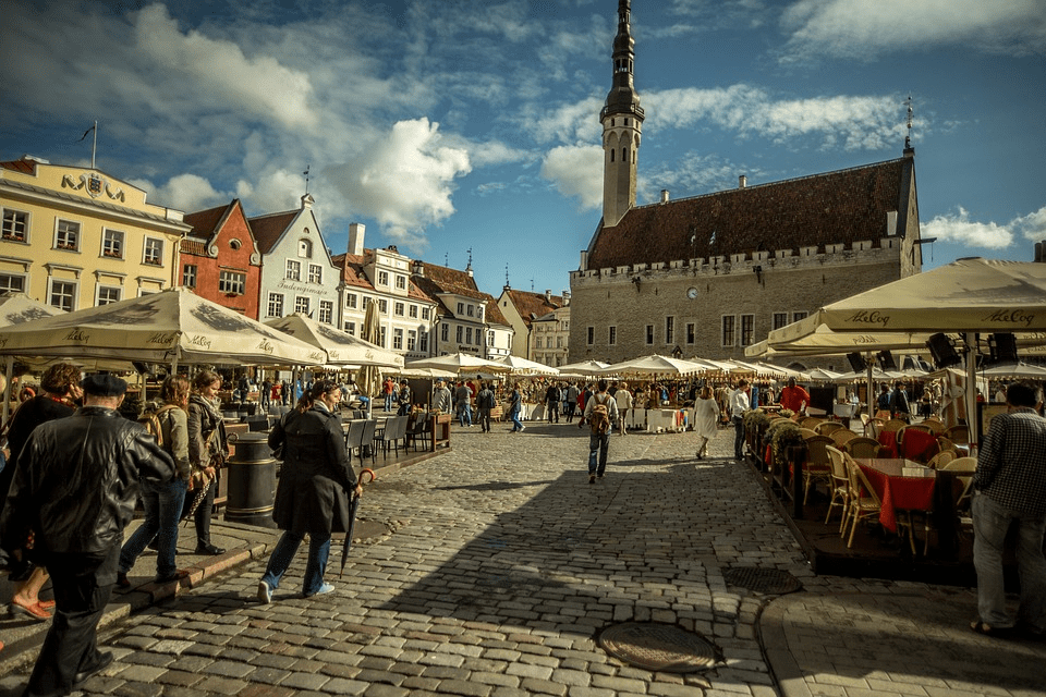 Tallinn medieval old town