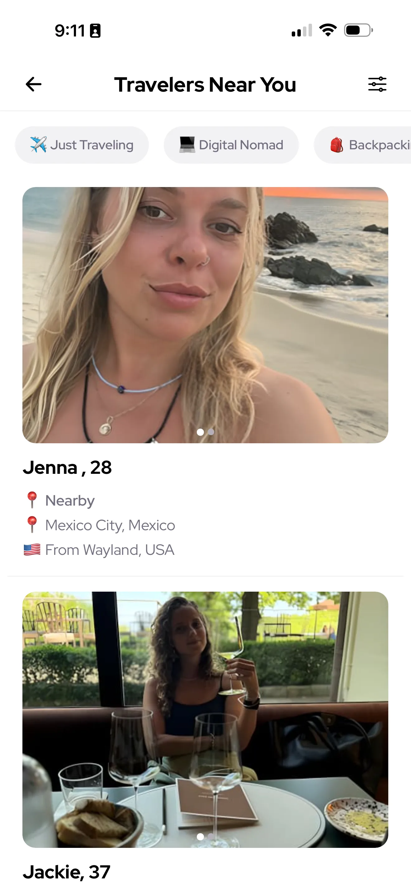 Travelers near you